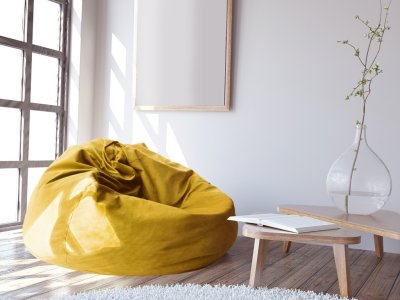 Кресло-мешок Bean Bag Yellow
