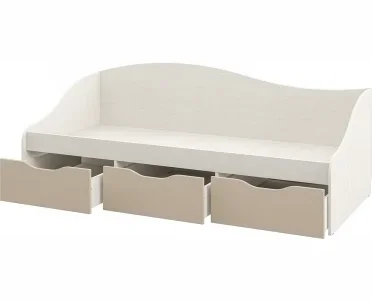 Pat COMBI MN-211-02 (80x190 cm) cu bază și sertare depozitare