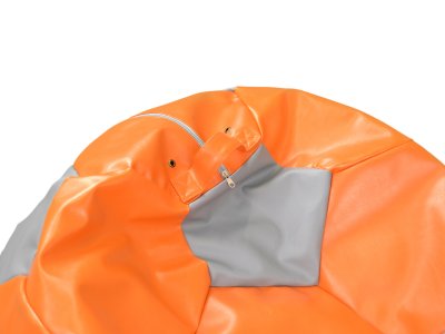 Кресло-мешок Bean-Bag Ball Orange-Grey Mini