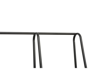 Гардеробная вешалка-стеллаж Hampton 101x40x170H (Дуб / Черный)