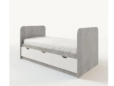 Pat JUNIOR 2 (90x200 cm) cu sertare pentru depozitare