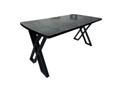 Обеденный стол Semenya Aris Antracit 90x160 см