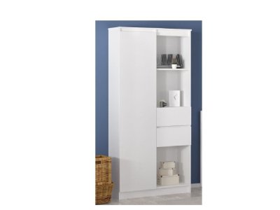 Etajeră combinată cu ușă și sertare Bruclin
